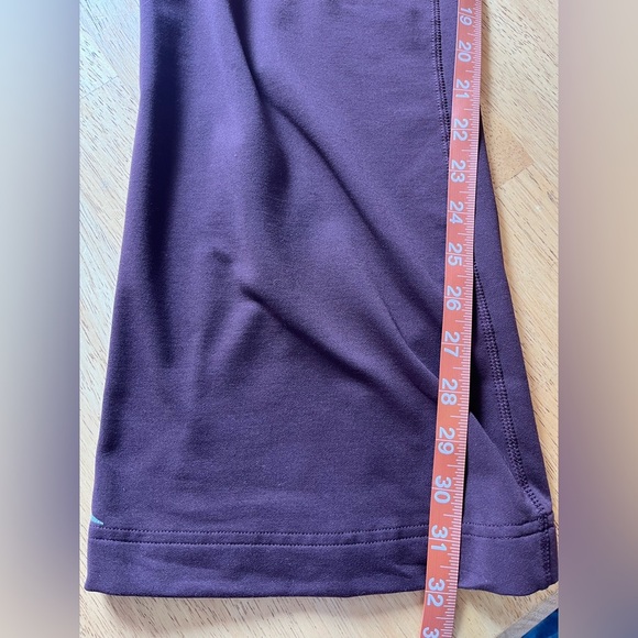 Patagonia Cool Wear Flare Refective Leggings Sz M Purple Wide Leg Athletic wear - Picture 10 of 12